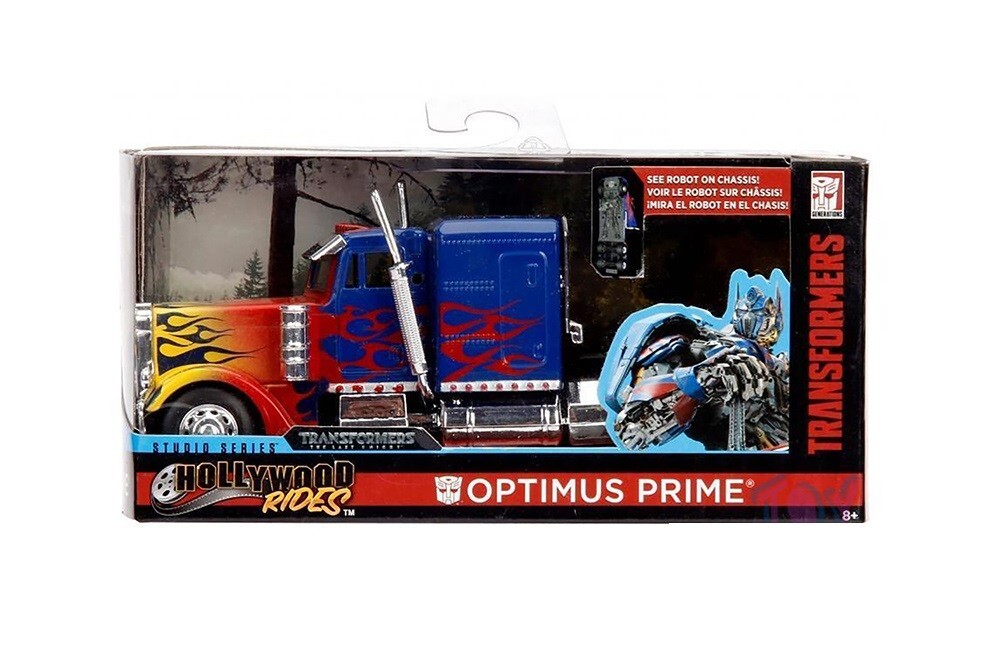 Transformers T1 Optimus Prime Truck Hollywood Rides, Jada Diecast