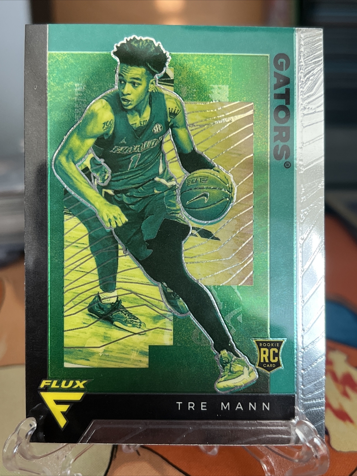 2021 Panini Chronicles Flux Draft Picks Tre Mann #246 Rookie
