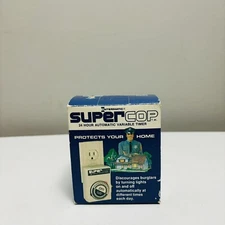 Vintage Intermatic Super Cop 24 Hour Automatic Variable Timer Security D711 USA