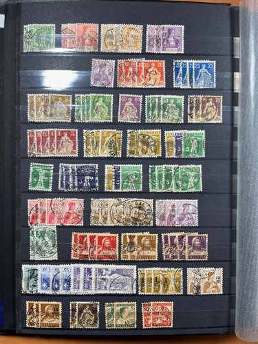 Switzerland collection used stamps incl Airmail and imperfs - Picture 2 of 20