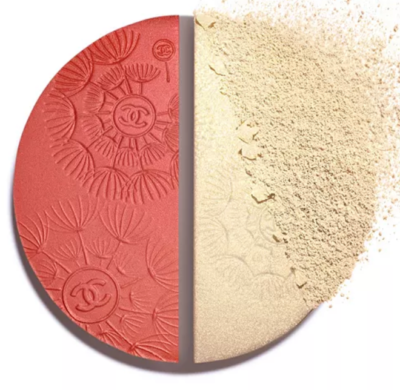 Chanel JARDIN IMAGINAIRE Blush and highlighter duo GOLD and PEACH