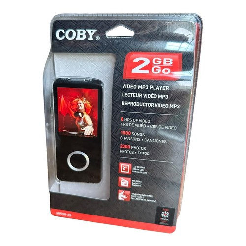 COBY MP620-4G 4GB Go Video MP3 Player 1.8 LCD Screen USB 2.0 Hi