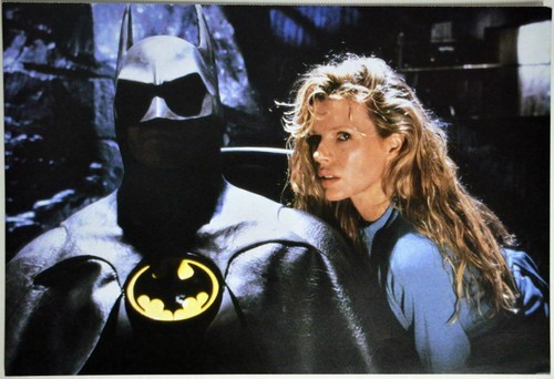 Batman Film Batman & Vicki Vale Print 1989 DC Michael Keaton Kim Basinger