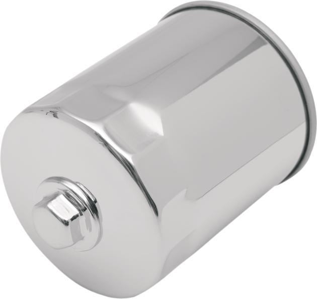 Drag Specialties Oil Filter with Nut Chrome Harley Davidson 70191