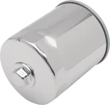 Drag Specialties Oil Filter with Nut Chrome Harley Davidson 70191