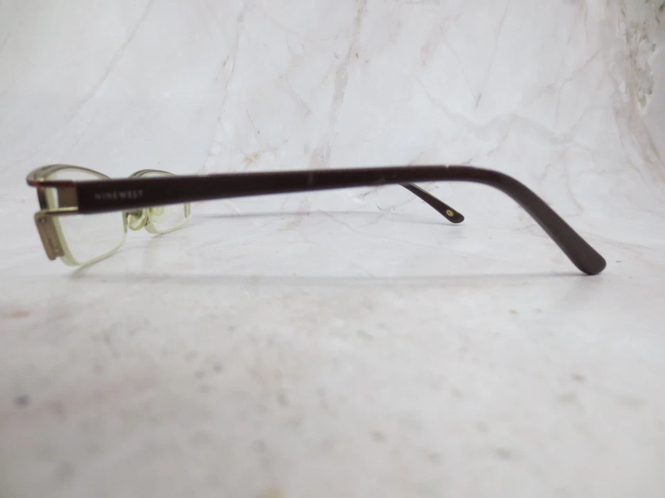 Женская коричневая черепаховая оправа для очков Nine West 367 1G0 48-17-125 - Изображение 3 из 4