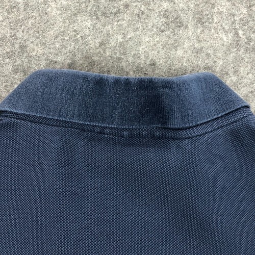 Psycho Bunny Polo Shirt Boys XL 18 Navy Blue Short Sleeve Collared Skull Logo - Picture 12 of 12
