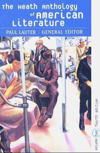 Heath Anthology of American Literature: 002 - Taschenbuch, 9780618109203, Lauter