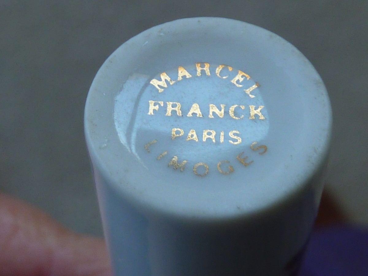 Marcel franck　香水瓶　2個　B.D Vintage Marcel Franck Atomizer Perfume Bottle France Working