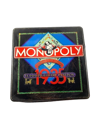 Monopoly 1935 Gioco In Scatola Edizione Commemorativa 1985 Vintage Completo - Photo 1/4