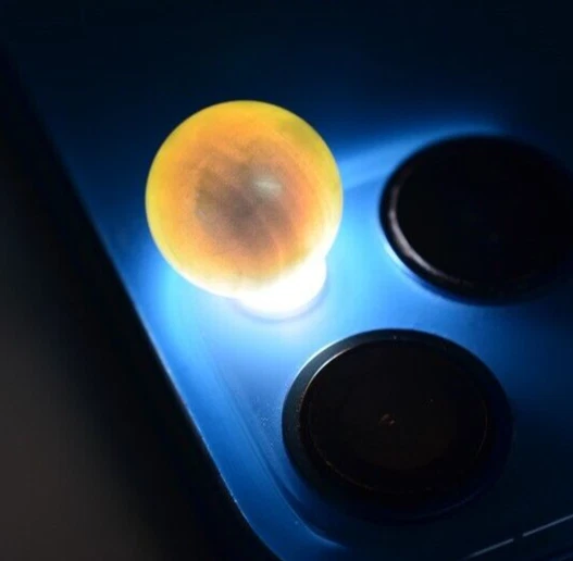 Pendientes Seashell Mabe Japonesa Perla Blanca 16 mm Bisel Chapado en Oro Plata Foto 3 de 3