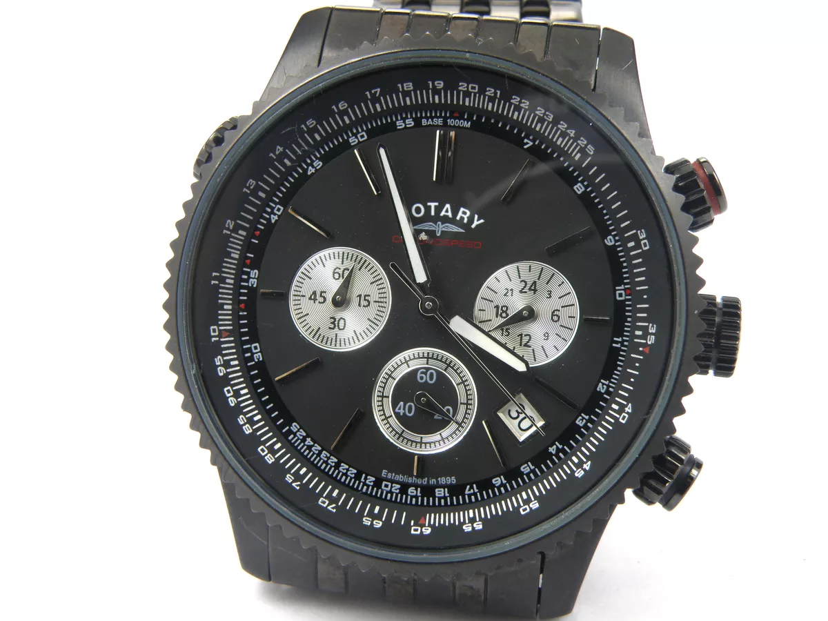 Rotary store tachymeter watch