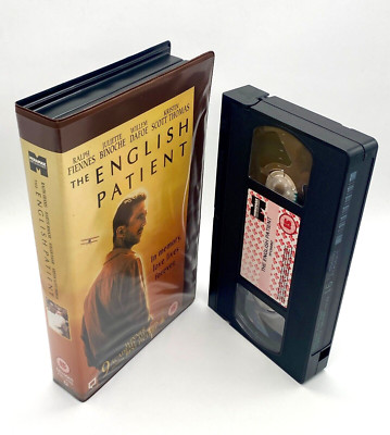 The English Patient  VHS FSK12 155Min. 1996  Miramax english Sammler Rar