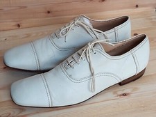  Classic prada oxford men shoes Dress Shose Size 11.5 Us White Derby Shoes 