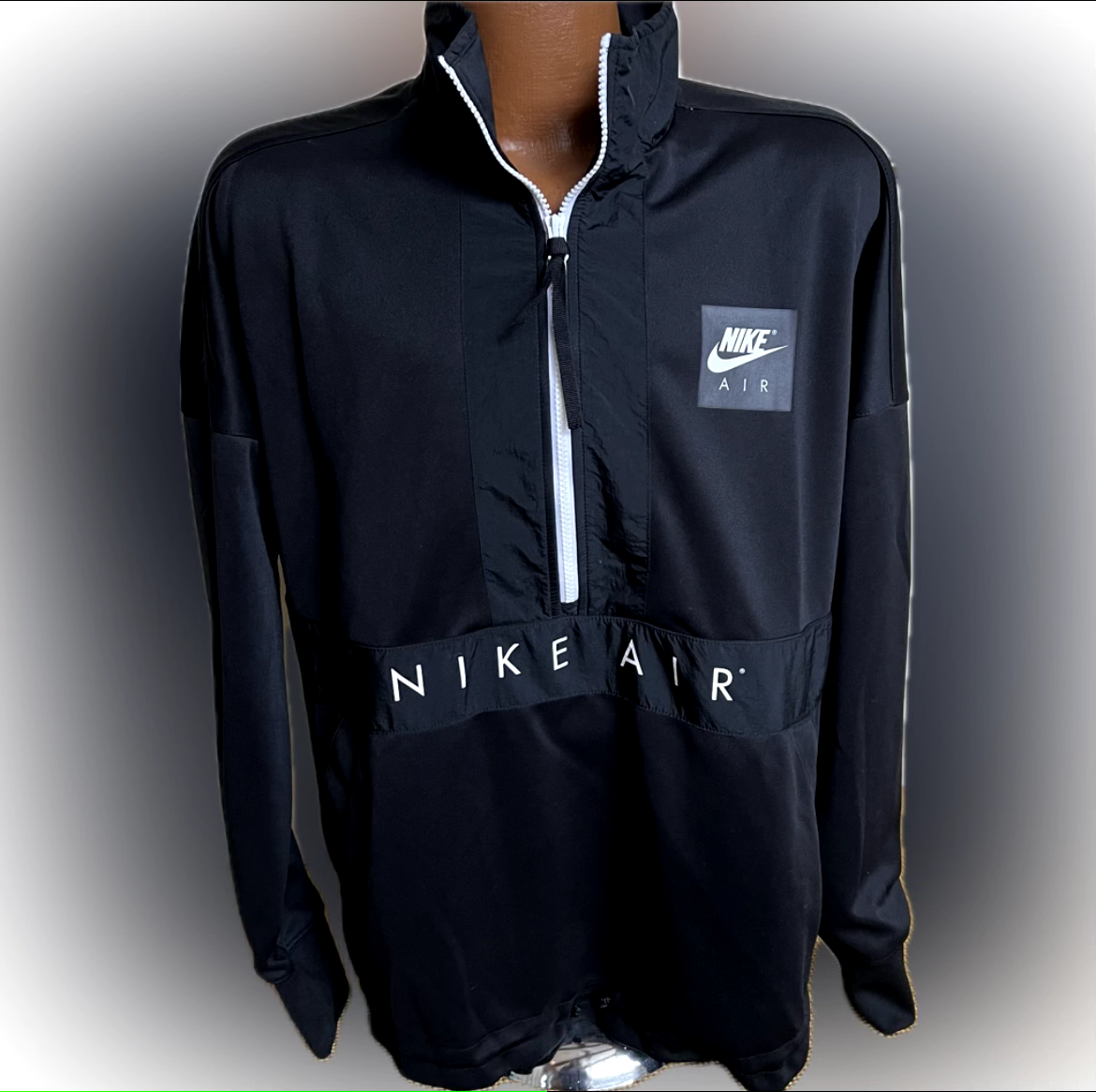 nike half zip air jacket