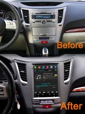 Android 14 For Subaru Outback 2009-2014 Tesla Type Car Radio Multimedia Player