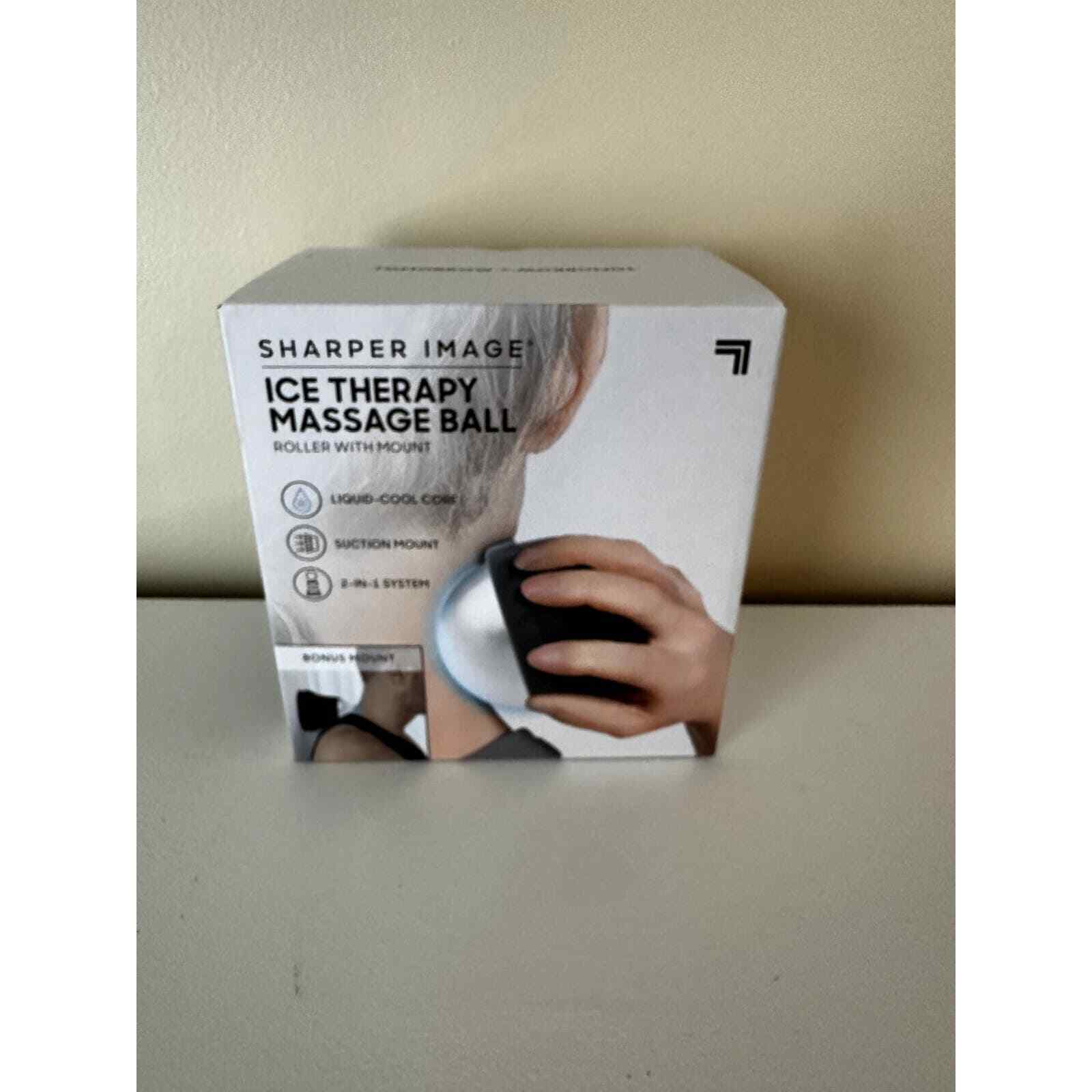 Sharper Image Ice Therapy Massage Ball with Wall Mount eBay
