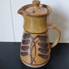 FINE VINTAGE ROBIN HOPPER CANADIAN STUDIO ART POTTERY TEAPOT FUNCTIONAL ART MCM