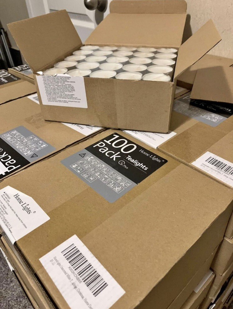 tea light candles 100 INSTITUTO TECNOLÓGICO DE CHINÁ