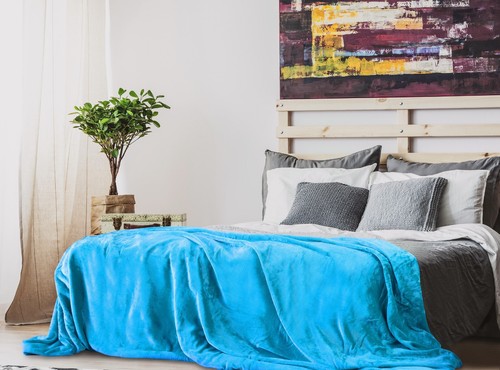 Faux Fur Blanket For Sofa & Bed Mink Micro Throw Plush Warm Soft Fleece Blankets - Picture 4 of 42
