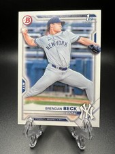 2021 Bowman Draft - #BD-118 Brendan Beck (RC) Yankees