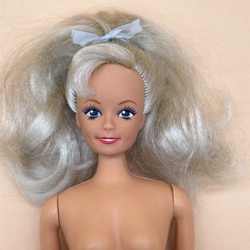 Barbie Clone Doll Vintage 1993 Lucky Ind. Co. Ltd. 211253 Blonde Nude For OOAK - Picture 5 of 24