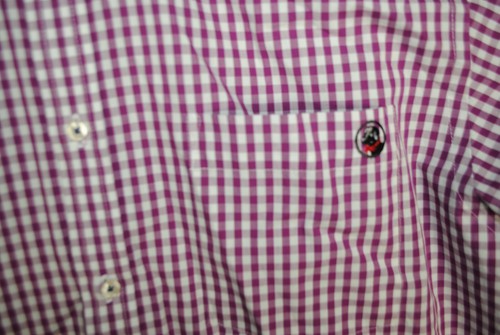 Southern Proper Button Down Shirt Size Medium Purple Check - Picture 2 of 4