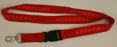 Broadway NYC Fashion Schlüsselband Lanyard NEU (T146)