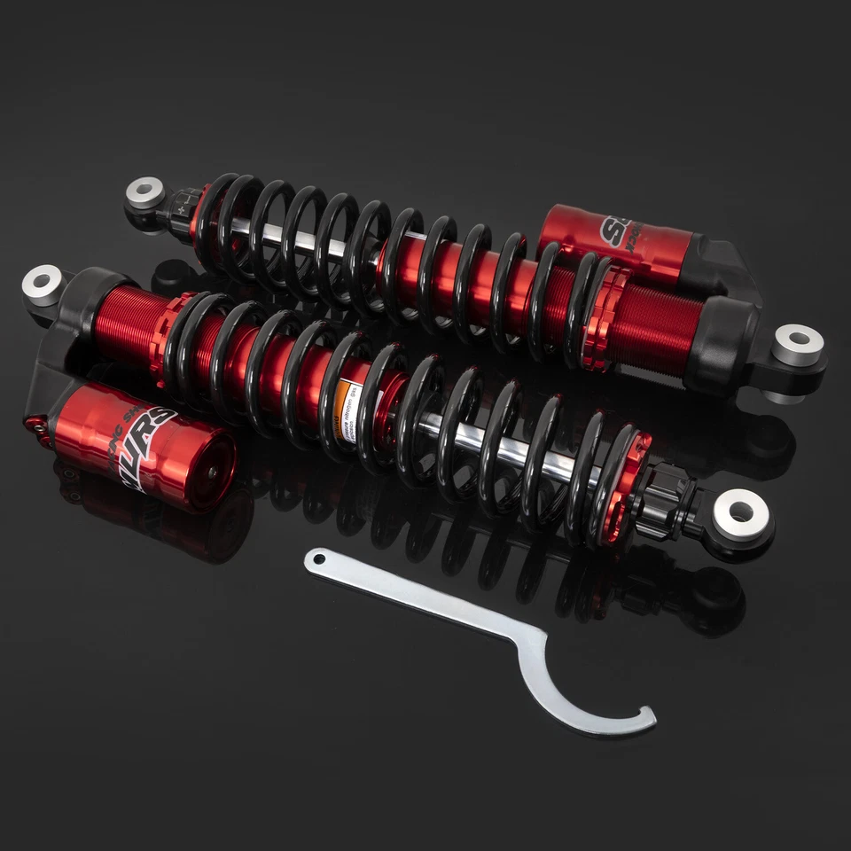 Amortiguadores traseros bobinados para Polaris Sportsman 400 450 500 570 700 800 ATV Foto 3 de 4