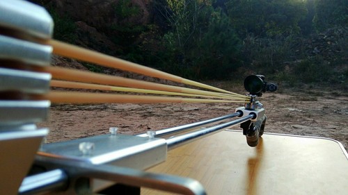 Flymars A Hunting Slingshot Rifle Double Safety Devices - Picture 7 of 10