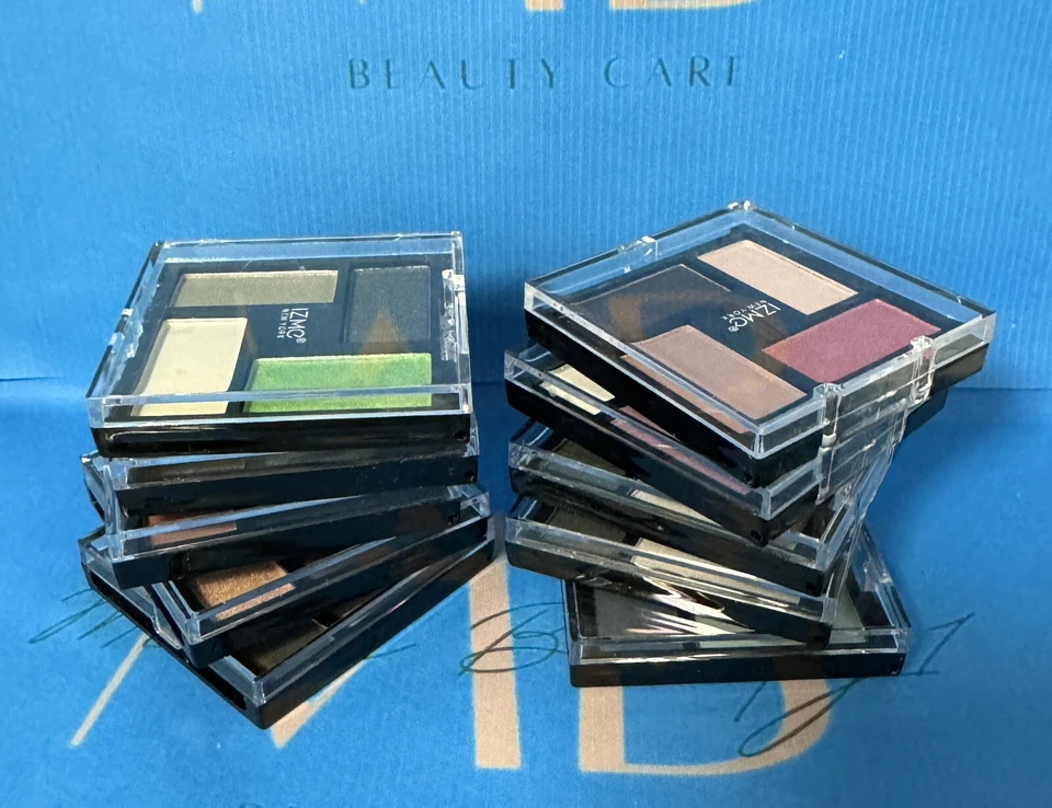 IZMC NEW YORK Eyes Quad Eyeshadow Eye Shadow MIXED 10 Box Free Shipping ✅ - Image 2 of 2