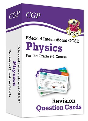 Edexcel International Science Grade 9-1  GCSE Physics Revision Question Card KS4