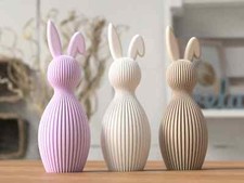 Osterhase Geknickt Ohr Deko 3D gedruckter Hase Ostern Groß & Klein