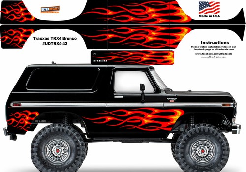 Flame Fire Traxxas TRX4 Ford Bronco 