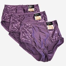 3 Bali Double Support Brief Panty M 6 MEDIUM DFDBBF DBB3 DBBBF Silky Panties NWT