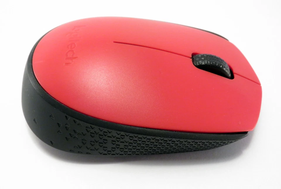 Logitech M171 rot Kabellose Ersatz-Maus, 1000 DPI, PC/Mac, OHNE STICK, Anleitung - Bild 3 von 4