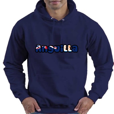 Anguilla Flagge Liebe Kinder Jungen Mädchen Hoodie Kapuzenoberteil 