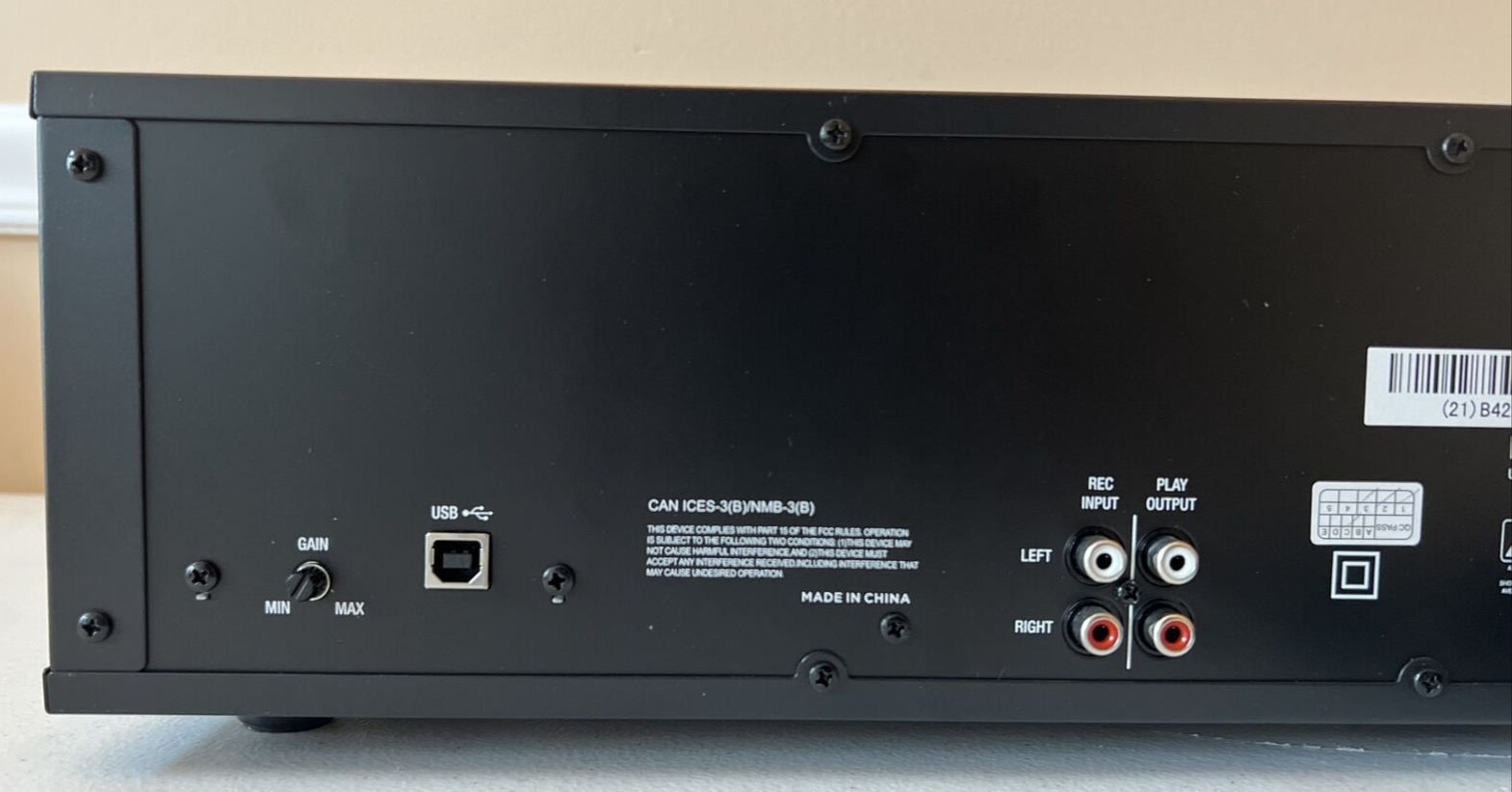 Marantz Professional PMD 300CP DualCassette Recorder / Player with