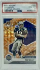 2021 PANINI MOSAIC REACTIVE ORANGE PRIZM TOM BRADY #282 SUPER BOWL MVPs PSA 10