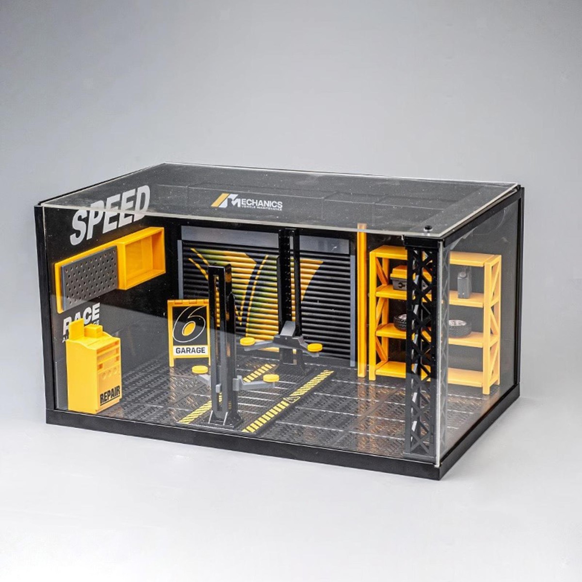 ☆ Garage Diorama Item SBC　　　　　　　　　　【限定品】 1/64 garage factory warehouse repair house building diorama