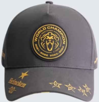 F1 Racing 4 Time World Champion Max 2021, 22, 23 & 2024 Brown Cap. Factory 2nd.