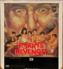 Porky's Revenge 1985 Vintage CED RCA SelectaVision Videodisc TESTED WORKING