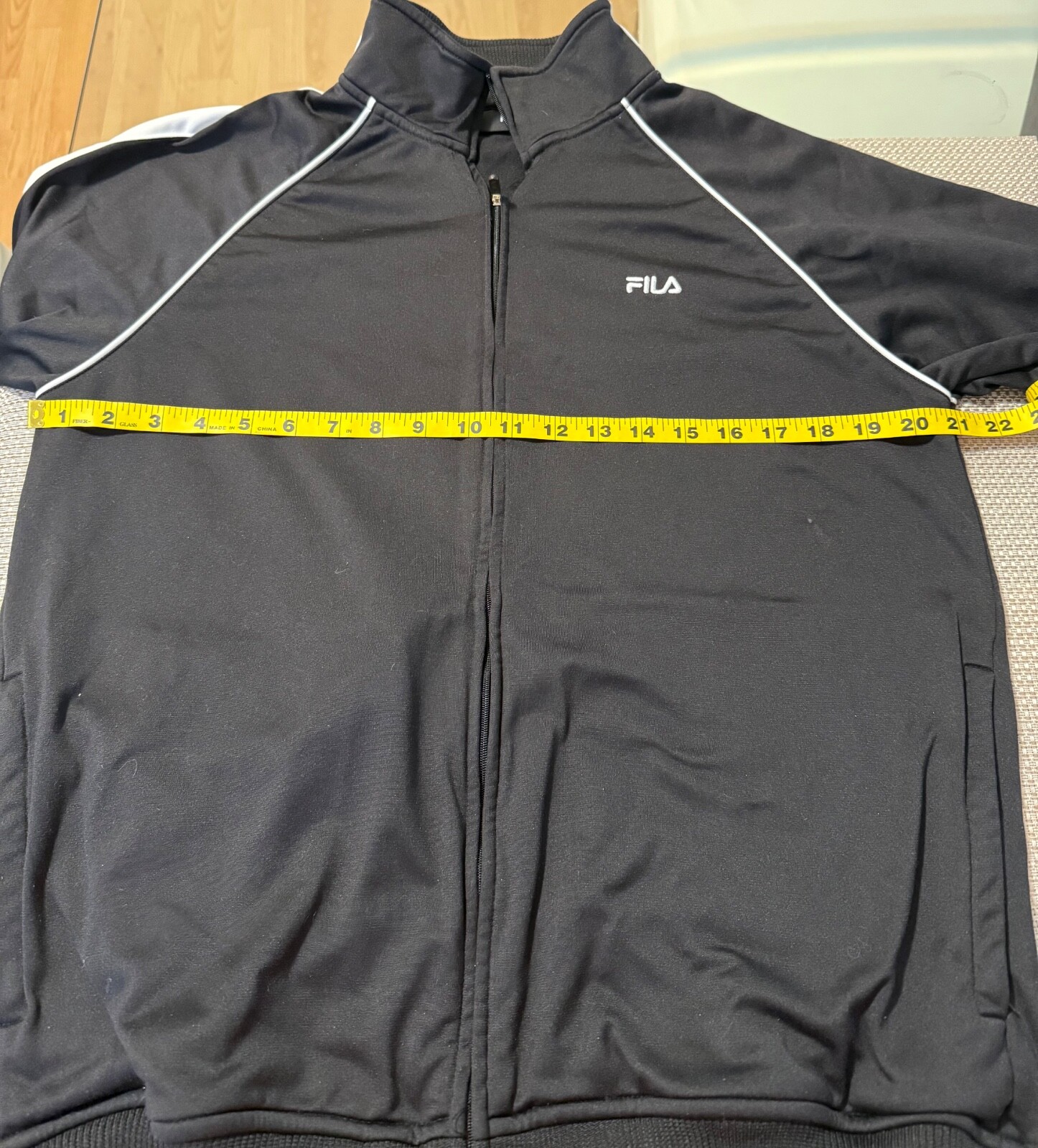 Fila Giacca Leggera con Zip Uomo Taglia Media (028)