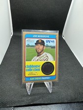 Joe Musgrove 2024 Topps Heritage Clubhouse Collection Relic Patch /99