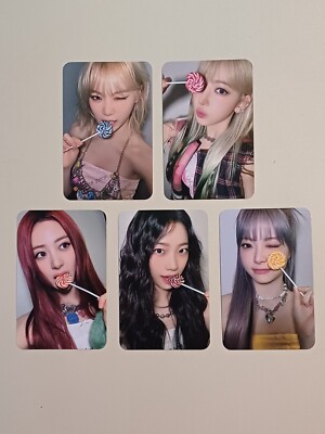 LE SSERAFIM [EASY] FAN SIGN EVENT PHOTOCARD PC MUSICPLANT CANDY
