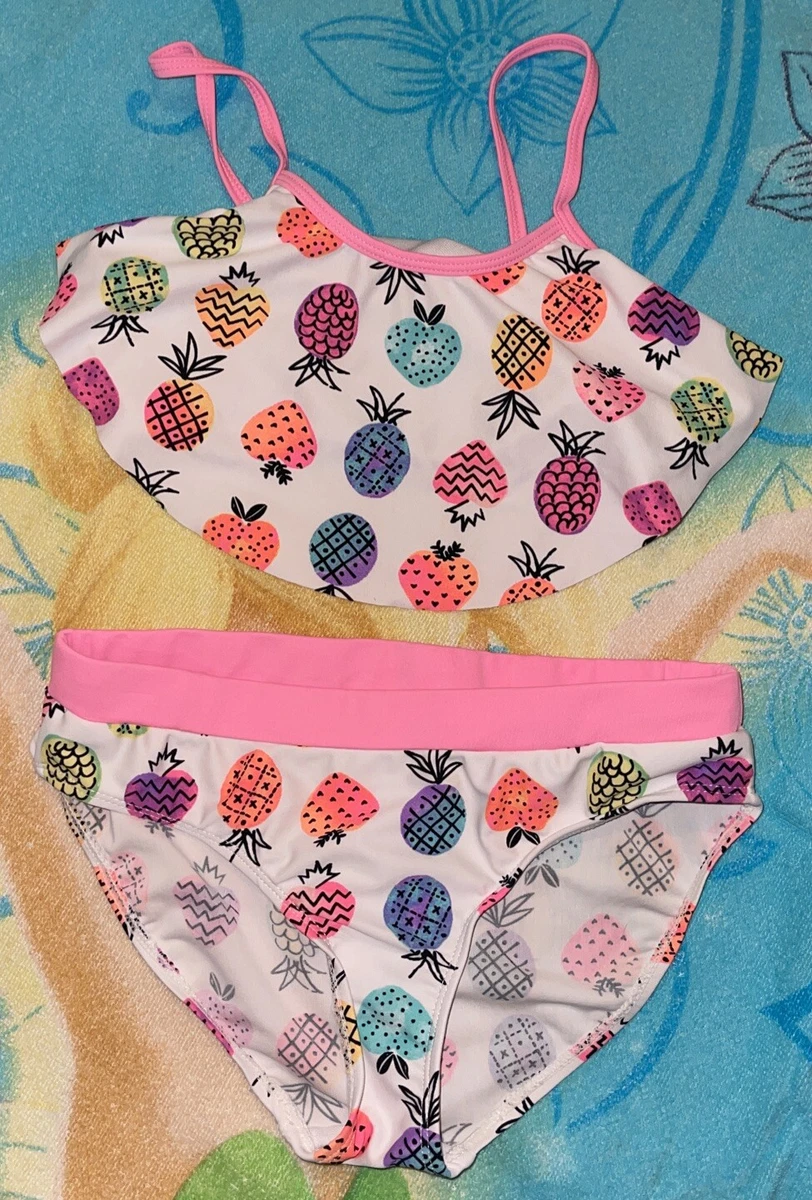 Lot De 3 Maillots De Bain Limited Too Joe Boxer Tailles 10-12 - Occasion Très Bon état