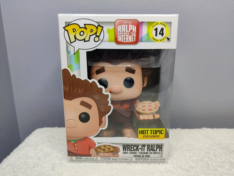 Funko Pop Disney Ralph Breaks the Internet Wreck it Ralph Hot Topic Exclusivo 14 Foto 2 de 4