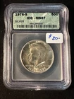 1976 S KENNEDY HALF DOLLAR ICG MS67 202