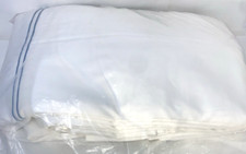 IHG White KING HILTON Hotel Bed DUVET Comforter COVER - 310 Thread Count 104x94