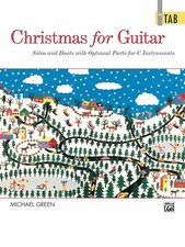 Learn How To Play Guitar Christmas for Guitar Solos Duets TAB Music Book -------